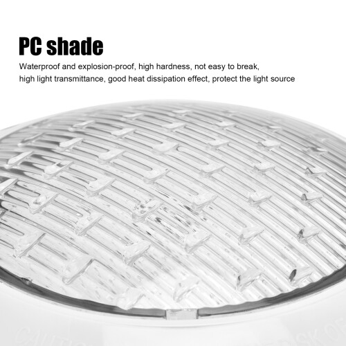 IP68 Waterproof 25W 2500LM White LED Pool Light, 29.5x29.5x7cm 1