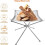 Portable Bonfire Campfire Fire Pit Collapsing Stainless Steel Mesh Fireplace Foldable Camping Fire Pit Camping Gear 5