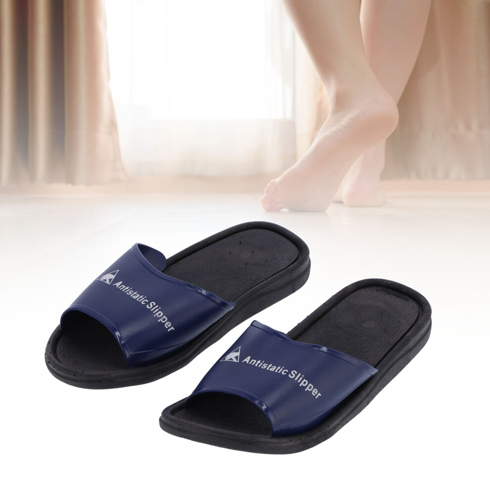 Anti-Static Pvc Slippers Dustproof Work Shoes For Cleanroom (44) 4231391697012