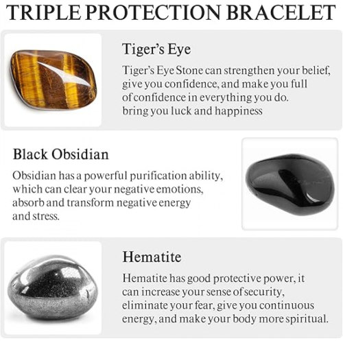 Βραχιόλι "To My Son from Mom" με ρυθμιζόμενο βραχιόλι "Tiger Eye" και τριπλή προστασία 1