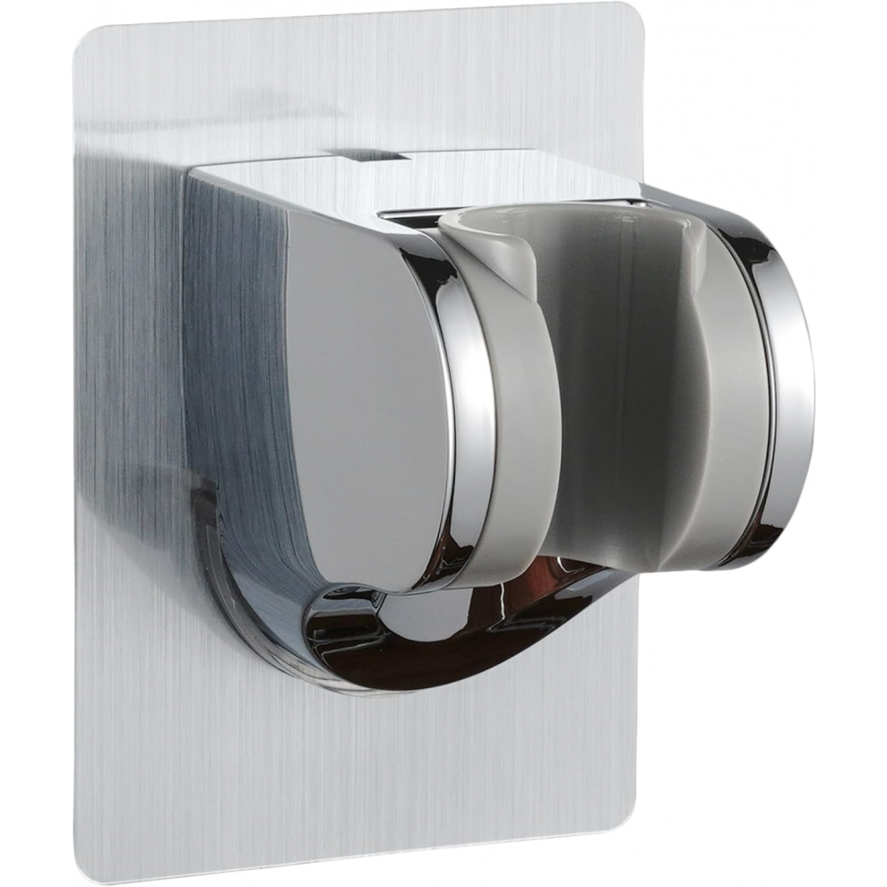 Shower Head Holder Strong Adhesive No Drilling Wall Mount Adjustable Handheld Showerhead Bracket For Rv Kids Bathroom Shower 6485316777602