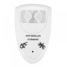 (White)2pcs Ultrasonic Bat Repellent Pack Of Get Rid Of Bats In 72 Hours