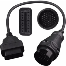 30cm 38 Pin to 16 Pin OBD2 Cable Auto Diagnostic Tools Connector Adapter Cable