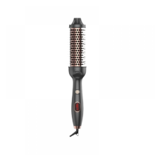 (EU-Stecker) IUI Beauty Thermal Brush, 3-in-1 Pro Negativ-Ionen-Thermobürste mit zwei PTC-Heizelementen