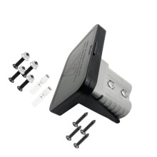 (Grey) Safe 120A Plug Mounting Panel Base Durable Socket Panel Featuring