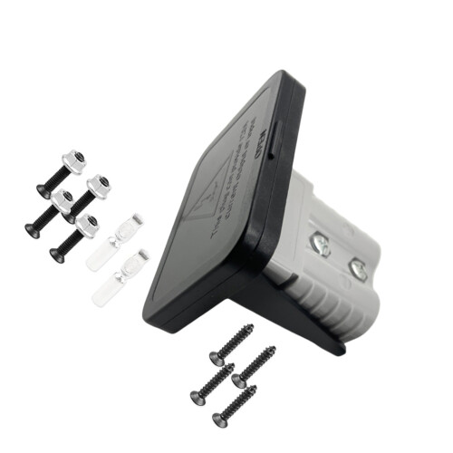 (Grey) Safe 120A Plug Mounting Panel Base Durable Socket Panel Featuring