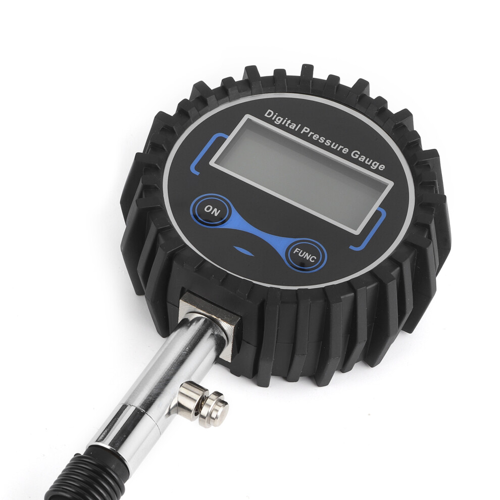 Digital Car Tyre Gauge 200Psi Lcd 7293282125599