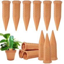 Plant Watering Spikes 12 Pack ,terracotta Plant Watering Spikes Wine Bottle Automatic Plant Waterer For Watering Indoor And Outdoor Plants W