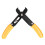 Mini Adjustable Wire Stripper Cutter 13.5cm Yellow, 0.5-4mm 2