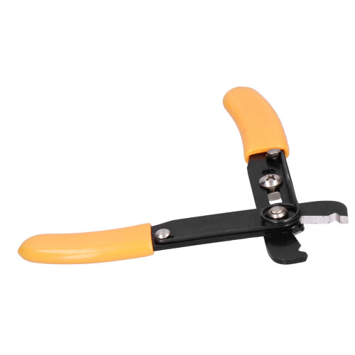 Mini Adjustable Wire Stripper Cutter 13.5cm Yellow, 0.5-4mm 2