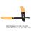 Mini Adjustable Wire Stripper Cutter 13.5cm Yellow, 0.5-4mm 8