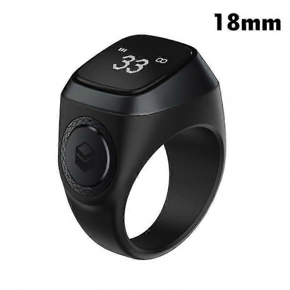 Smart Tasbih Tally Counter Ring For Muslims Zikr Digital Tasbeeh 5 Prayer Time Reminder Bluetooth 6485316780947