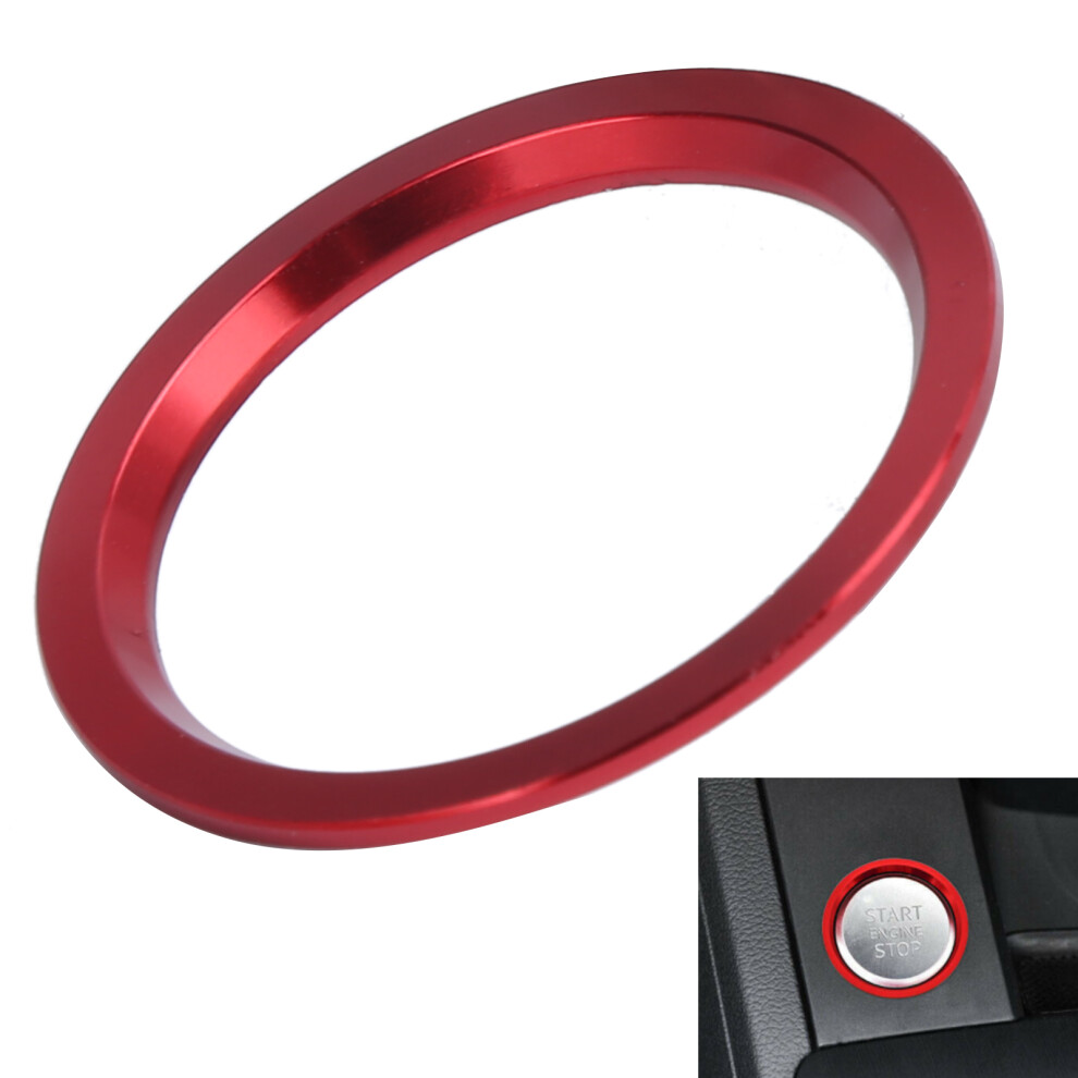 Engine Ignition Start Stop Button Ring Cover