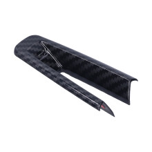 Carbon Fiber Style Black Steering Wheel Cover Fit Mazda 3 2020