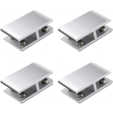 stuks dubbelzijdige verstelbare glasklemmen van aluminiumlegering voor planken met een dikte van 8-12 mm