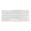 78 Keys Spanish Wireless Bluetooth Keyboard, Ultra-Slim, Silver 3