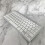 78 Keys Spanish Wireless Bluetooth Keyboard, Ultra-Slim, Silver 12