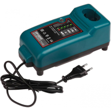 Ni-Cd- und Ni-MH-Akkuladegerät kompatibel mit Makita Ladegerät DC18RA, DC1414 7,2 V–18 V Akku-Ersatzladegerät