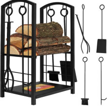 Soporte de madera con accesorios PK011