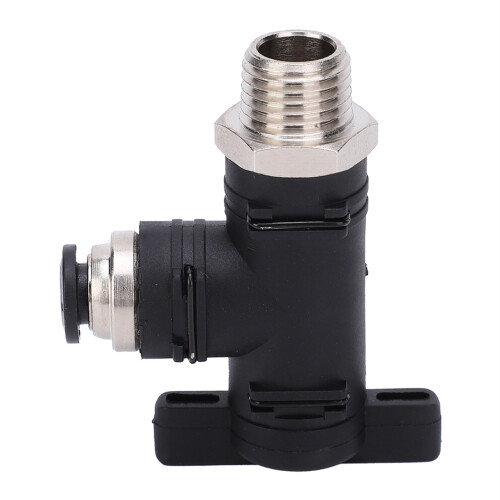BL602 Pneumatic Switch PT1/4in Self-Locking Air Valve Accessories 0.8MPa 1