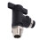 BL602 Pneumatic Switch PT1/4in Self-Locking Air Valve Accessories 0.8MPa 3