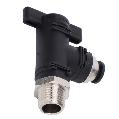 BL602 Pneumatic Switch PT1/4in Self-Locking Air Valve Accessories 0.8MPa 2