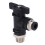 BL602 Pneumatic Switch PT1/4in Self-Locking Air Valve Accessories 0.8MPa 4