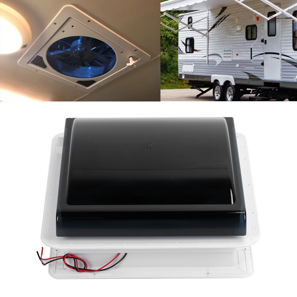 24V Rv Ceiling Vent Fan 10 Blades 7444352205707