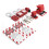 Compact Lockout Tagout Kit with Lockset Fitting Tools and Portable Bag 15