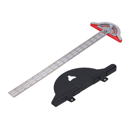Edelstahlschneide-Lineal Protractor, 70 Winkelmessgerät, 50 cm 1