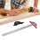 Edelstahlschneide-Lineal Protractor, 70 Winkelmessgerät, 50 cm 16