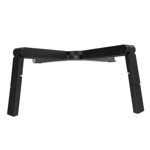 Notebook Support Stand Portable Adjustable & Foldable Laptop Base Holder Black 2