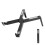 Notebook Support Stand Portable Adjustable & Foldable Laptop Base Holder Black 6
