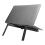 Notebook Support Stand Portable Adjustable & Foldable Laptop Base Holder Black 9