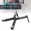 Notebook Support Stand Portable Adjustable & Foldable Laptop Base Holder Black 10