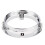 Jeep Wrangler JK Headlight Fixing Bracket 7in Round Light Mount Base Silver 2