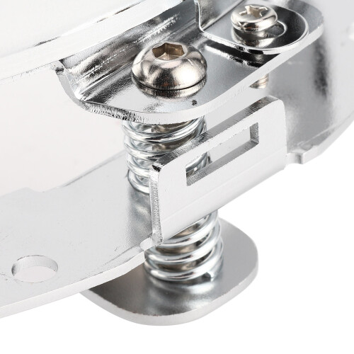 Jeep Wrangler JK Headlight Fixing Bracket 7in Round Light Mount Base Silver 2