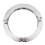 Jeep Wrangler JK Headlight Fixing Bracket 7in Round Light Mount Base Silver 5