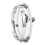 Jeep Wrangler JK Headlight Fixing Bracket 7in Round Light Mount Base Silver 14