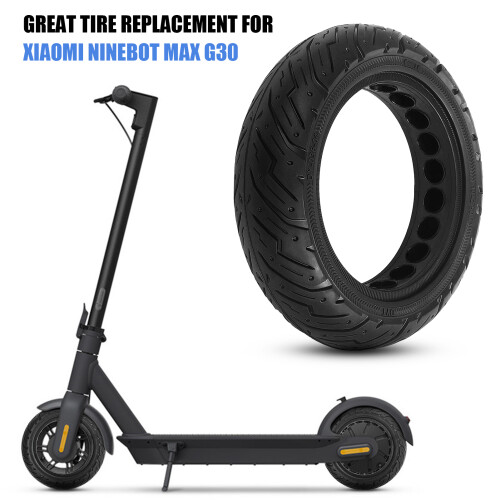 Solid Rubber Tire for Ninebot Max G30 Electric Scooter 2.5m x 10 1
