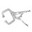 6in Locking Pliers C-Shaped Clamp Multi-Function Woodworking Fast Fix AU 9