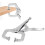 6in Locking Pliers C-Shaped Clamp Multi-Function Woodworking Fast Fix AU 14