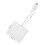 4K 3-in-1 Type-C Docking Station HDMI USB PD Adapter Silver 12