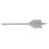 2Pcs Wood Drilling Flat Spade Bits High Carbon Steel 38mm for Carpentry Tasks 5