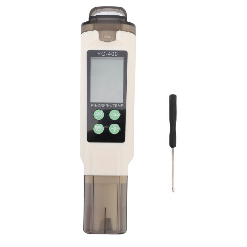 ORP H2 pH-Meter 0-2400 ppb/0,002 ppm, 180 mm schwarz 2