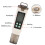 ORP H2 pH-Meter 0-2400 ppb/0,002 ppm, 180 mm schwarz 5