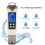 ORP H2 pH-Meter 0-2400 ppb/0,002 ppm, 180 mm schwarz 4