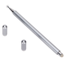 2-in-1 Grauer Aluminium-Stylus mit präziser Kontrolle, langlebig, 160mm