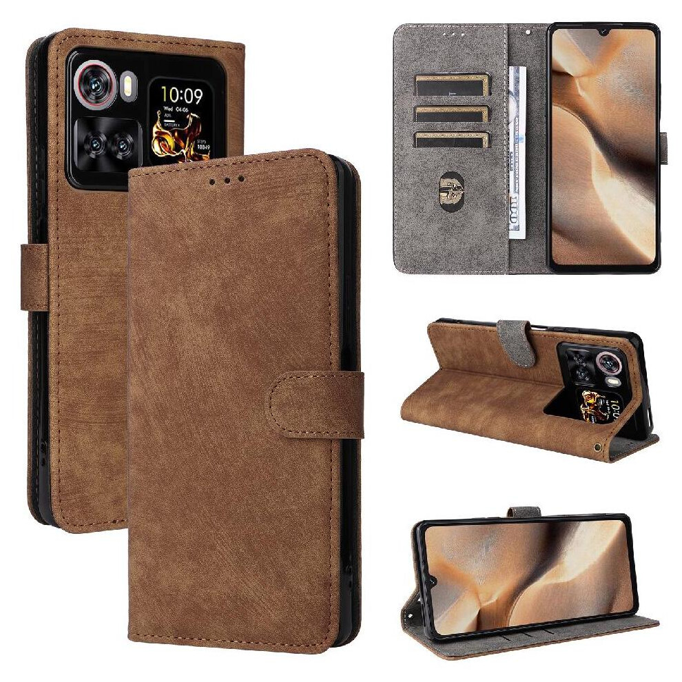() Case For Cubot X100 Magnetic Closure Card Slots Cover Pu Leather Flip Folio Wallet Rfid Blocking 764563206865