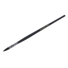 Nylon Wool Watercolor Brush Round 3# HandMade Basswood Black